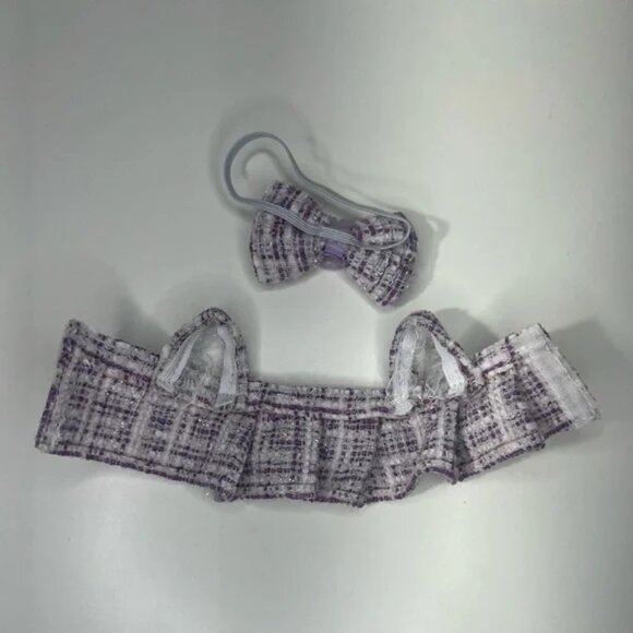 Labubu Designer Clothing Outfit Dress Purple Clothes Accessories - Picture 4 of 4